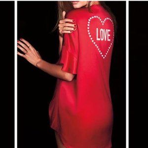 Victoria's Secret Ladies/Adults Red LOVE Kimono - OS
